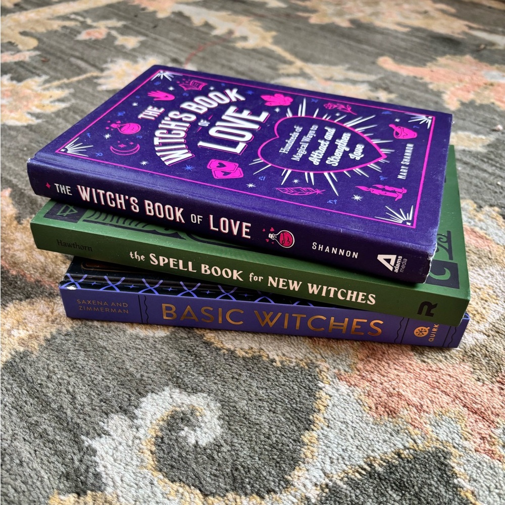 Set of Three Witchcraft Books